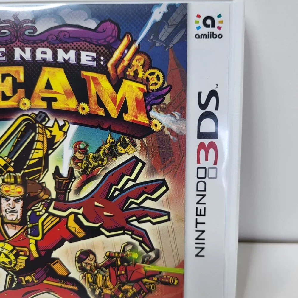 Code Name: S.T.E.A.M. Steam (Nintendo 3DS) Game w/Case‎